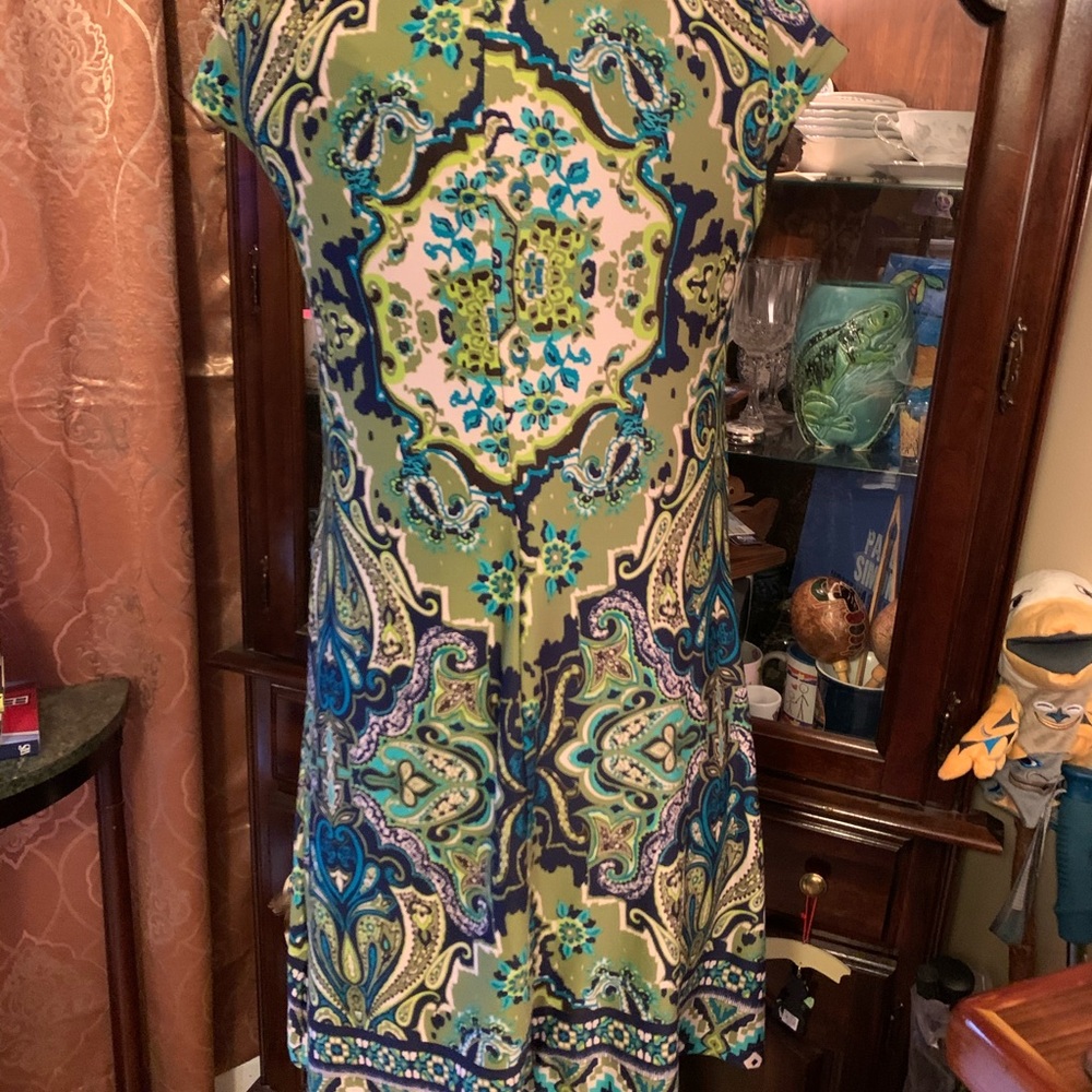 Karen Stevens Green Dress - Picture 5 of 8